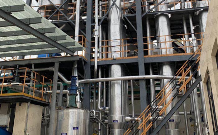 多效蒸发器处理高盐废水工程案例